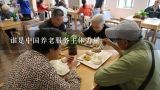 谁是中国养老服务主体力量,我国65岁以上的老年人口为()亿人