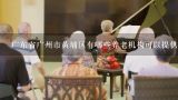 广东省广州市黄埔区有哪些养老机构可以提供家庭式养老服务?