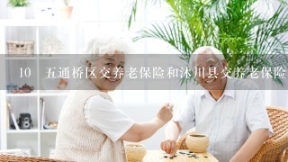 10 五通桥区交养老保险和沐川县交养老保险，缴相同年限的养老保险，退休那个地方的待遇好？