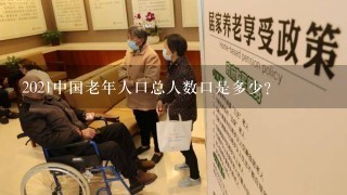 2021中国老年人口总人数口是多少？