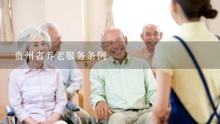 贵州省养老服务条例