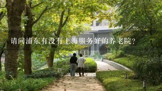 请问浦东有没有上海服务好的养老院？