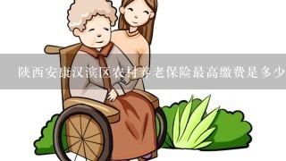 陕西安康汉滨区农村养老保险最高缴费是多少
