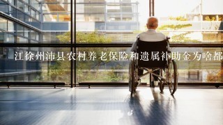江徐州沛县农村养老保险和遗属补助金为啥都停了？