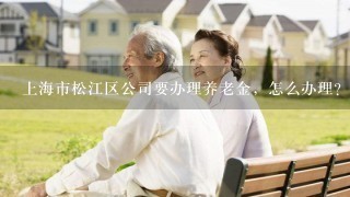 上海市松江区公司要办理养老金，怎么办理？